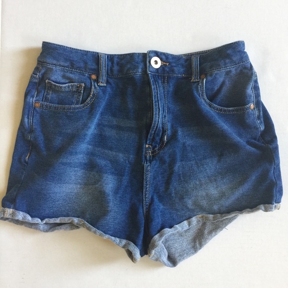 Bullhead Pants - Bullhead Women’s High Waist Mom Jean Shorts